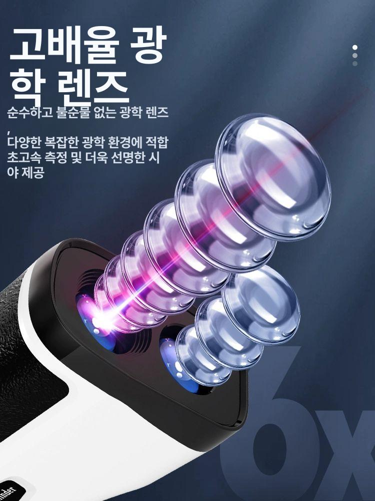 고정밀 레이저 거리 측정기 망원경 골프거리측정기 400m - 상세 이미지 5