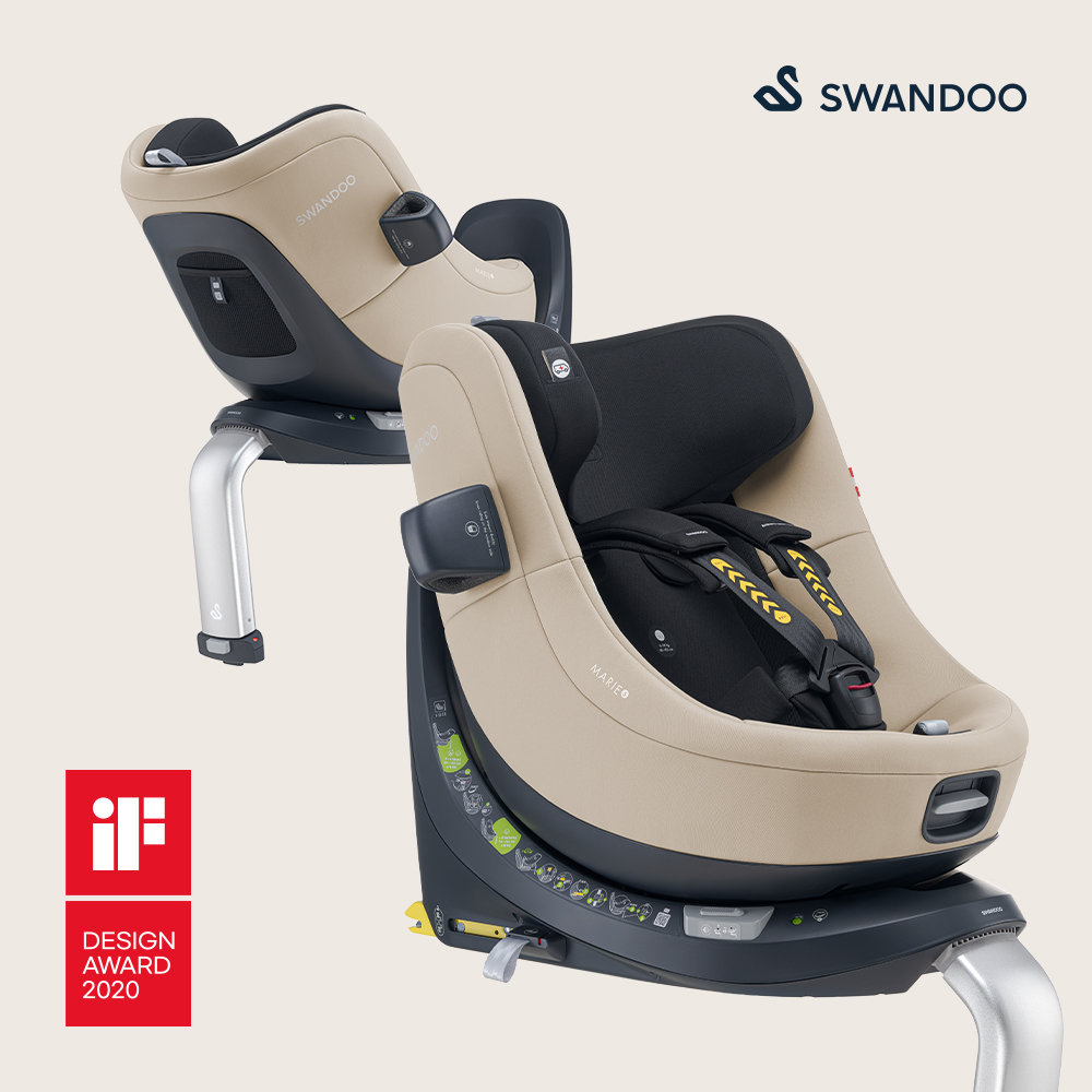[스완두] 마리5 아이사이즈 신생아 회전형 카시트
