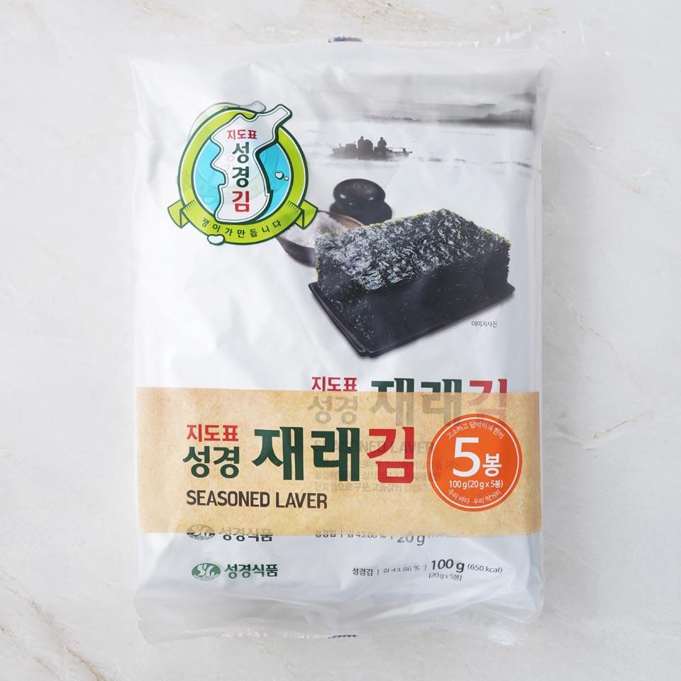 메가마트 성경 지도표 성경 재래김 20gx5봉 - 상품 이미지