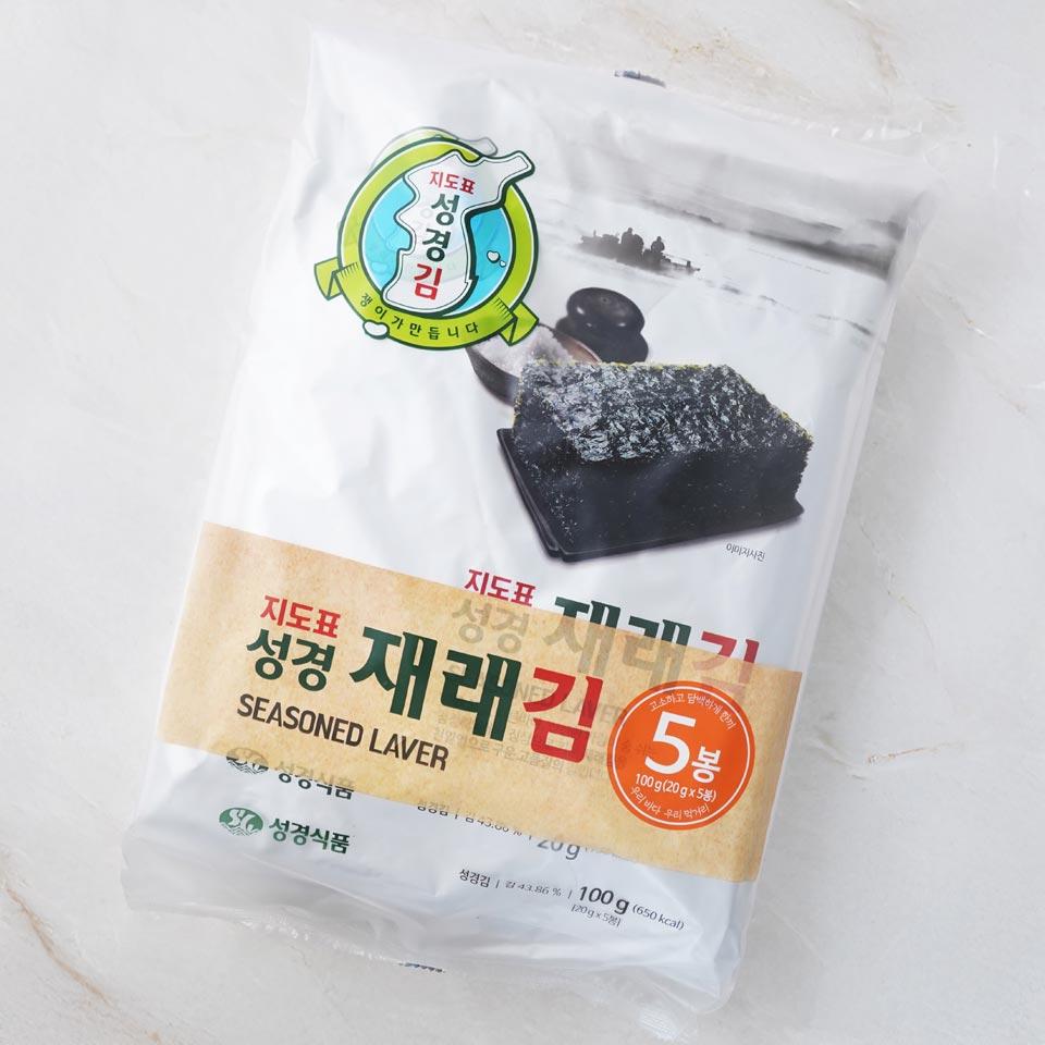 메가마트 성경 지도표 성경 재래김 20gx5봉 - 상세 이미지 2