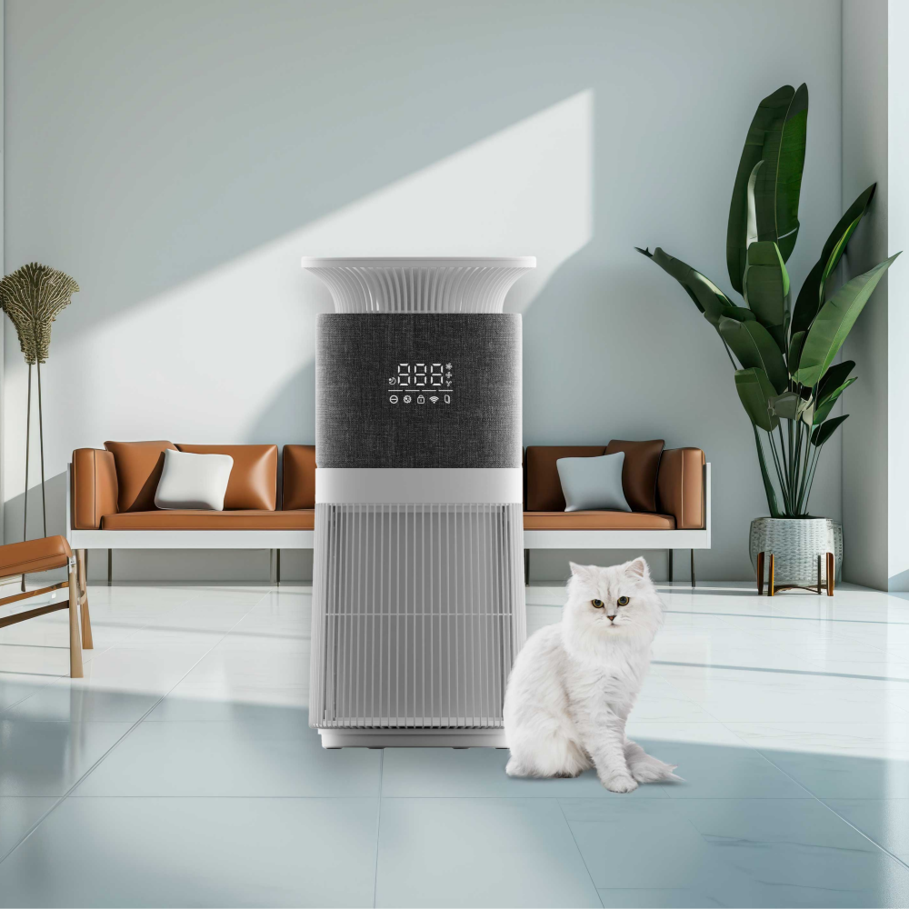 에어버디360 펫 공기청정기 반려동물 냄새제거 강아지 고양이 털 먼지 탈취 HEPA 필터