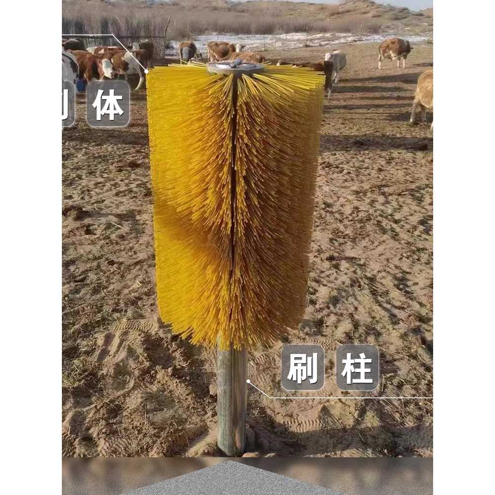 회전식 가축 브러시 털 관리 우사 목장 축사 빗질 60cm 브러쉬 - 상세 이미지 3