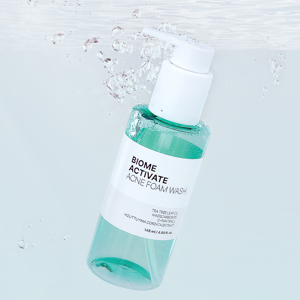 [바액] [2개] 아크네 폼 워시 [145ml] 여드름피부 트러블성 피부 블랙헤드케어 모공케어