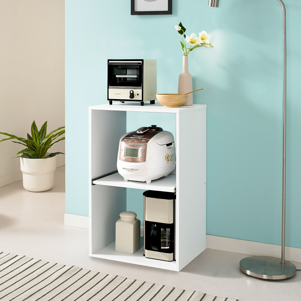 다용도 전자렌지 선반 렌지대 3단