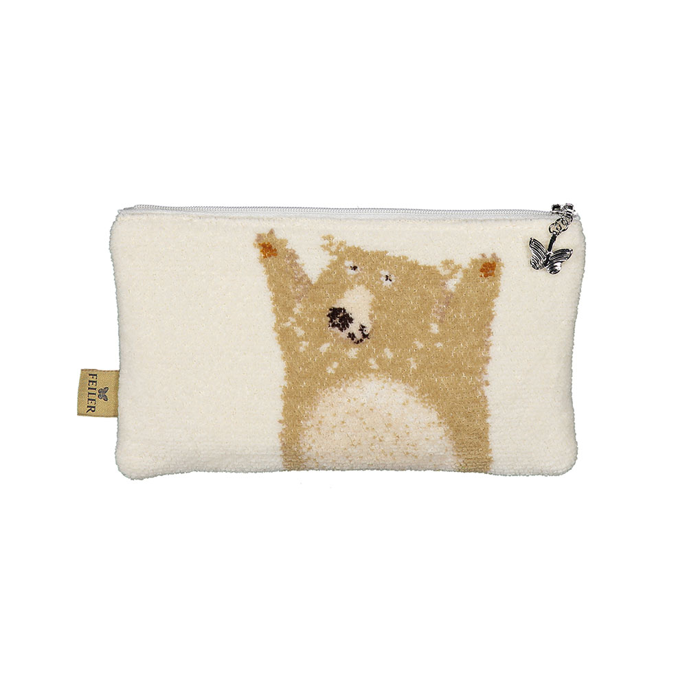 훼이라 귀여운 벤베어 파우치 20x12cm 독일직수입 프리미엄 수건파우치 100%순면 선물