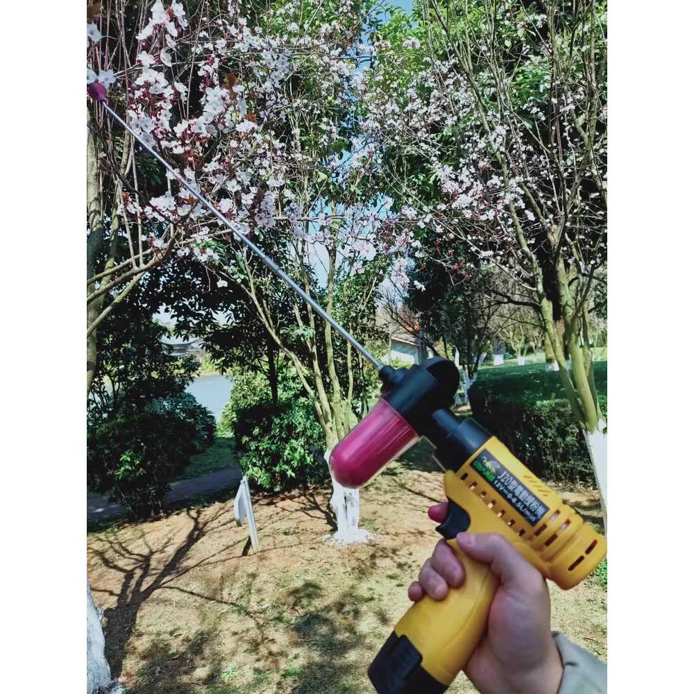 꽃가루 분사기 분무기 수정기 전동 수분기 분말 가루 배터리 1개 - 상세 이미지 4