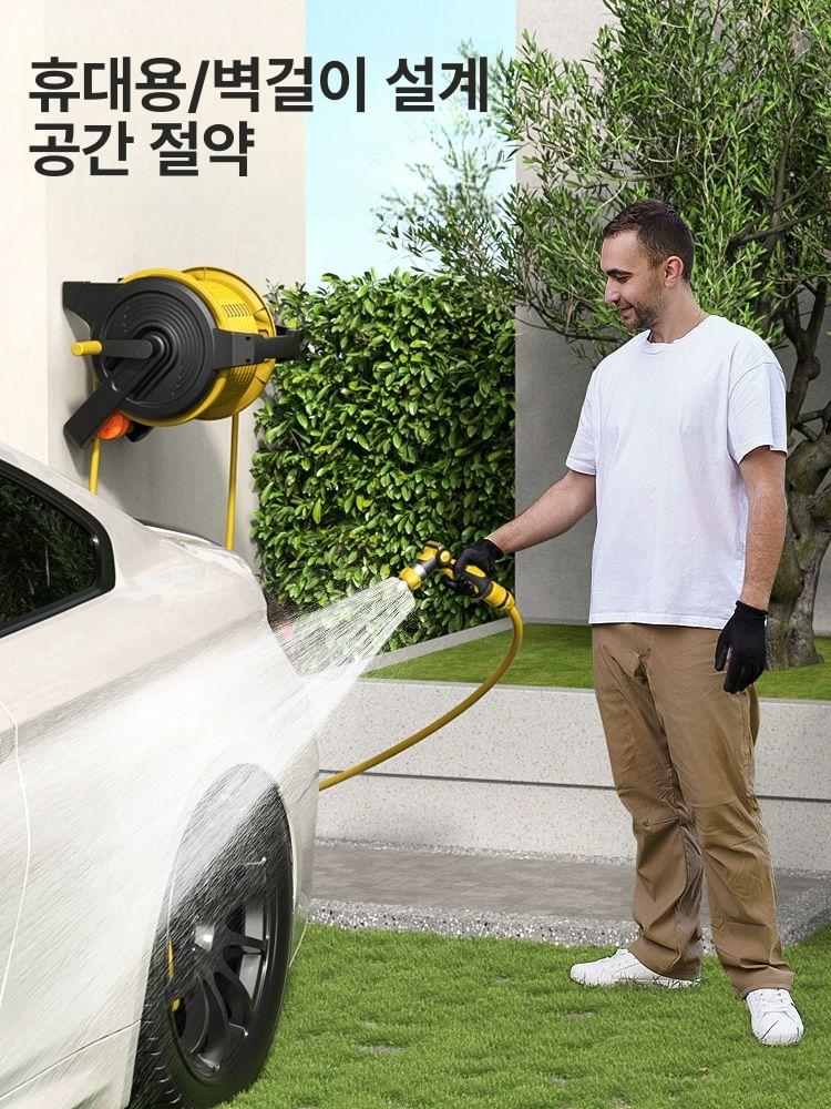 고압 세차 물총 세차건 고압분사기  고압 워터건+10m - 상세 이미지 3