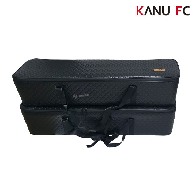 카누 민물 짬가방 KJ-250 짬낚시 가방 블랙 퀄팅 - 상세 이미지 4