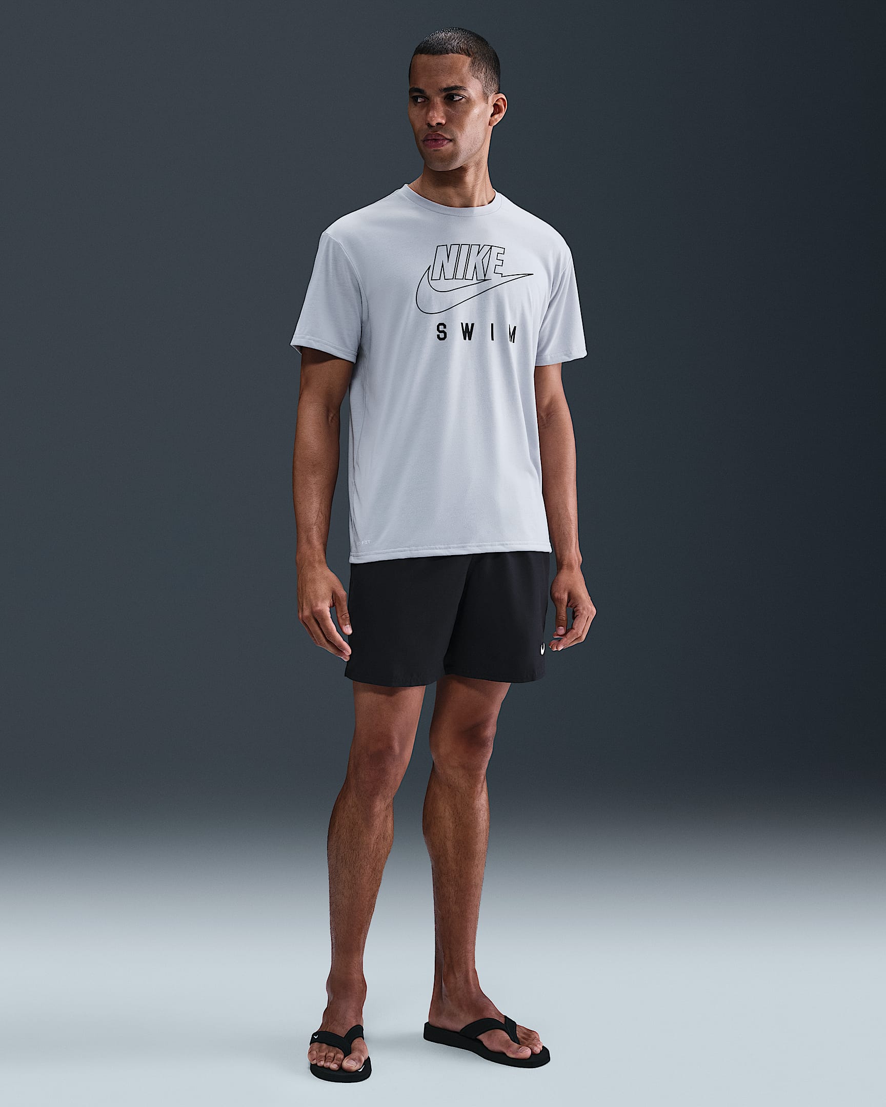 나이키스윔 Swoosh Hydroguard Men's Top 이미지 7