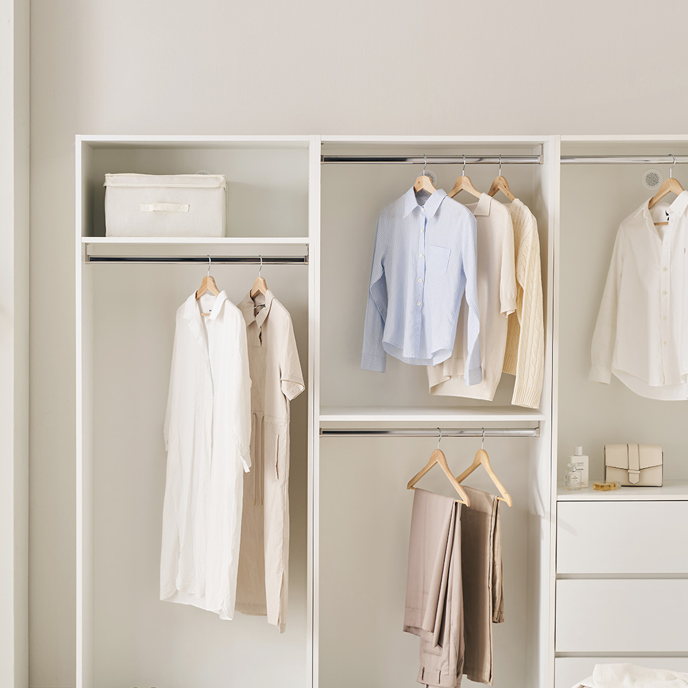 레이디가구 이안 드레스룸 1200 B세트 시스템장 - 상세 이미지 4