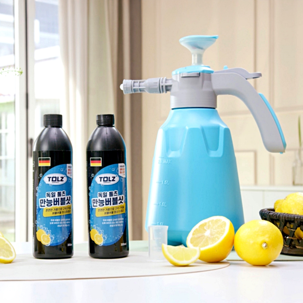 독일 톨츠 만능 버블샷 변기세정제 2통 고압축 욕실청소세제 세정제 변기청소