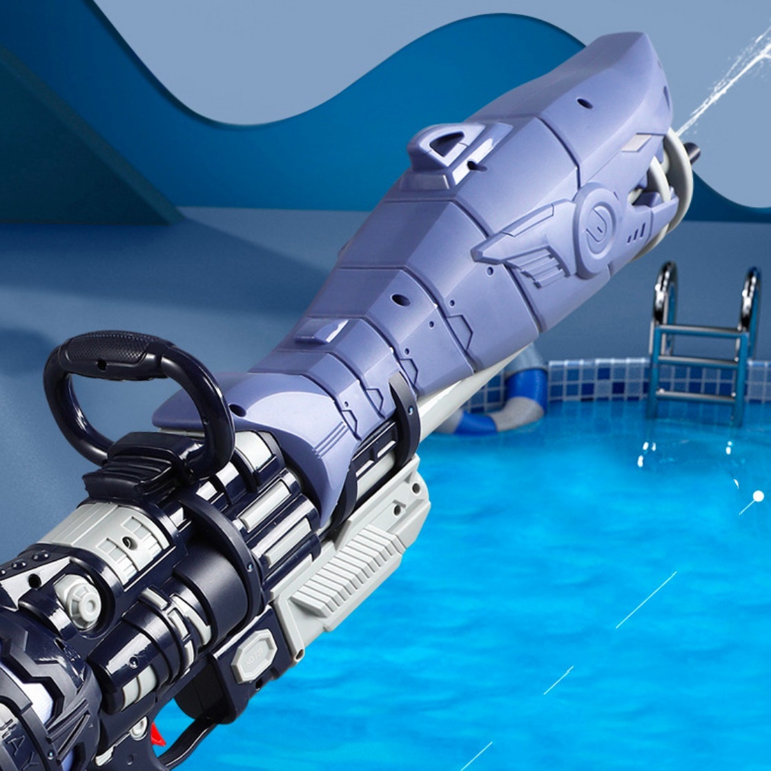 강력한 초대형 저격 물총 어른 성인용 물총 큰 파워 물총