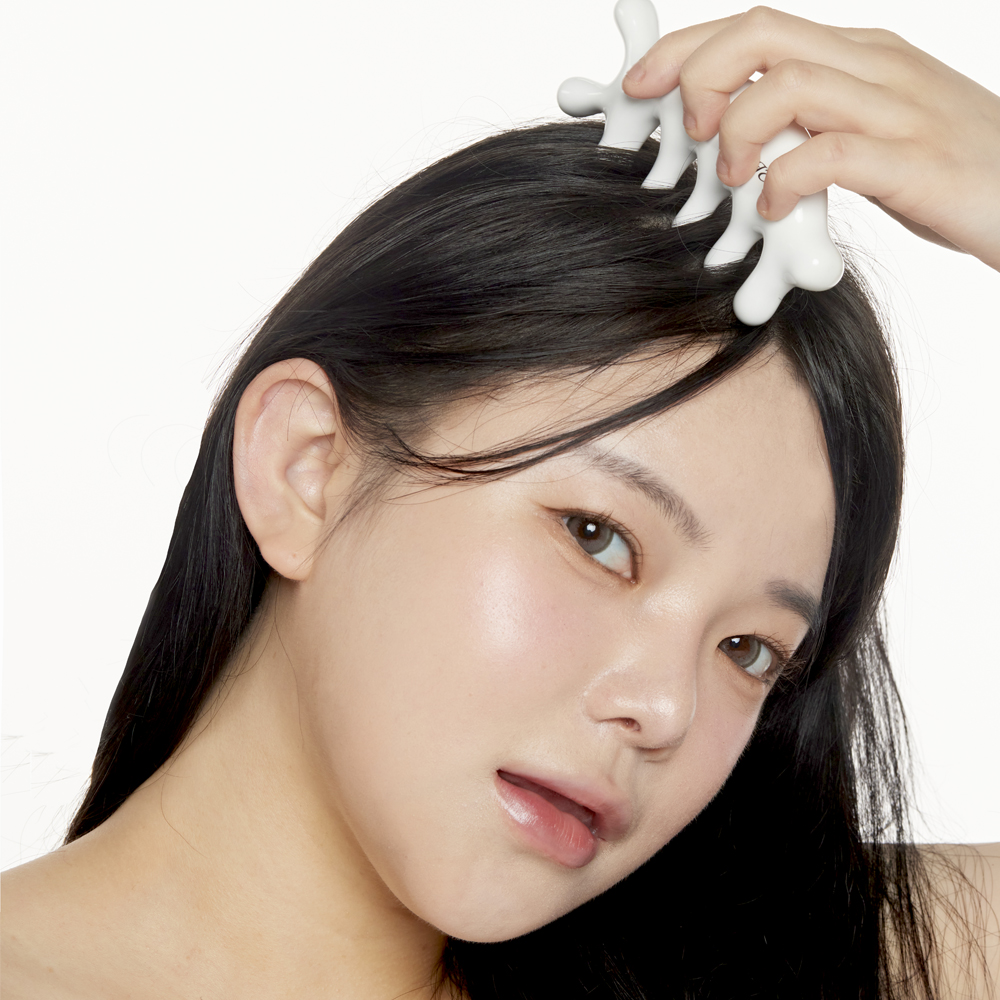 제이끌레르 올인원 세라믹 두피 괄사 마시지기 얼굴 바디 빗 도자기 경락 림프 이미지 7