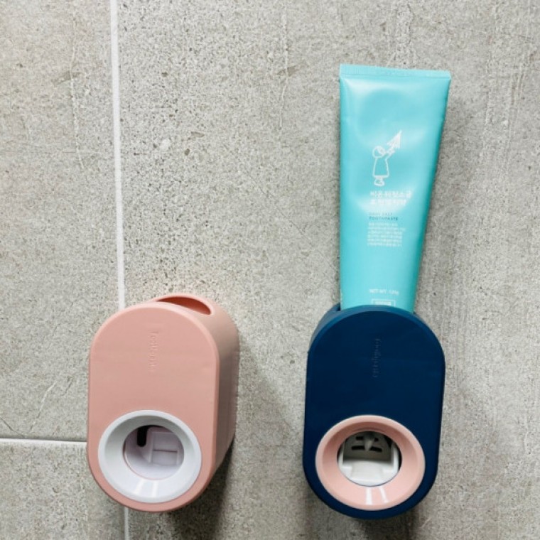 자동 치약짜개 디스펜서 네이비 자동치약디스펜서 치약짜개 - 상품 이미지