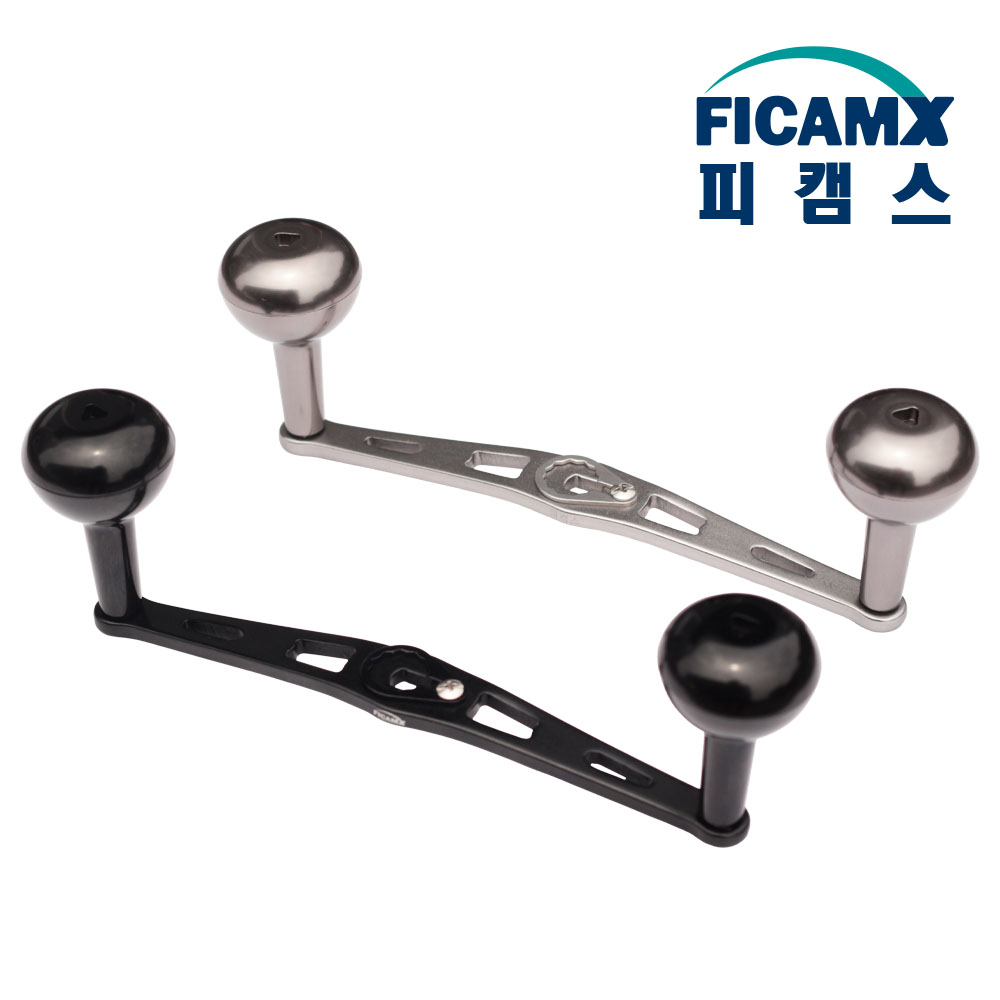 피캠스 140mm 베이트릴 더블핸들 파워핸들 튜닝핸들 - 메인 이미지