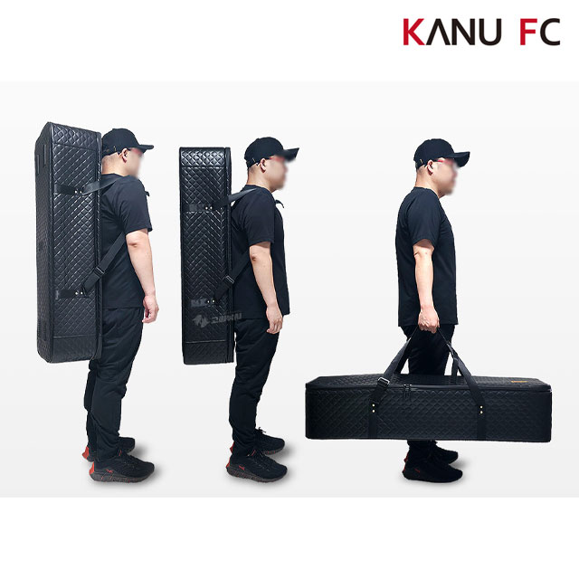 카누 민물 짬가방 KJ-250 짬낚시 가방 블랙 퀄팅 - 상세 이미지 2