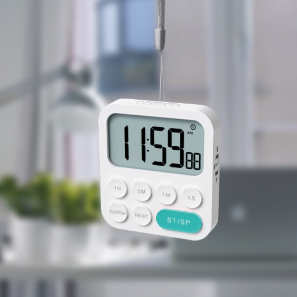 예스 디지털 타이머 시계 KTY50 공부 시간 타임 쿠킹 주방 도서관 무소음