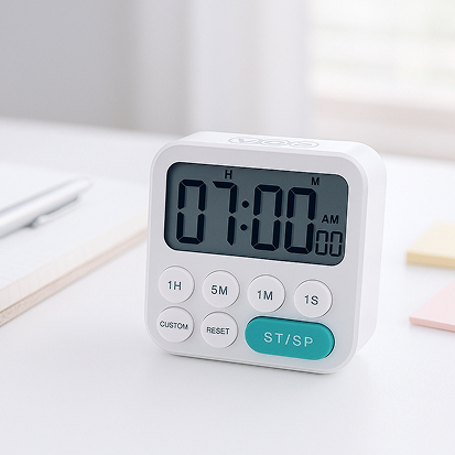 예스 디지털 타이머 시계 KTY50 공부 시간 타임 쿠킹 주방 도서관 무소음