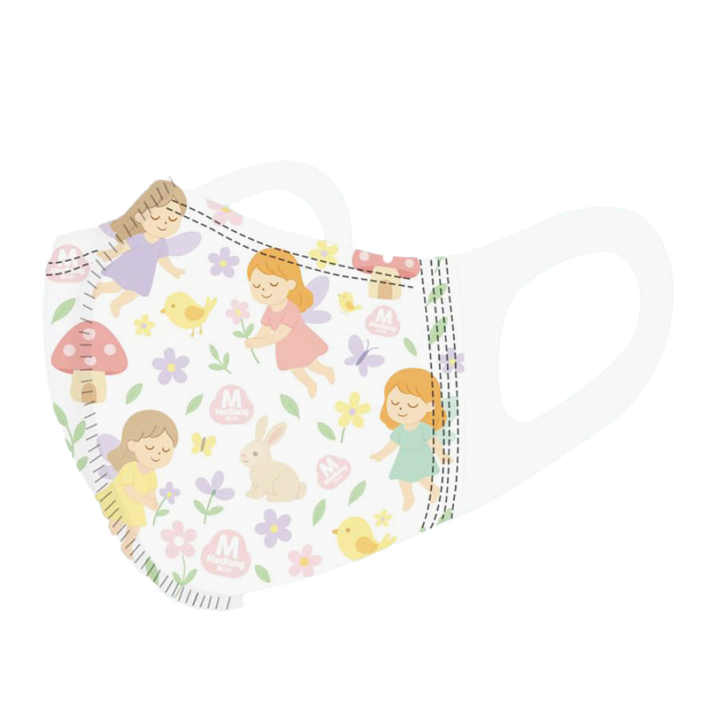 메디케이알 메디앙 프렌즈 새부리형 어린이 아기 유아마스크 소형 우주세상 50매