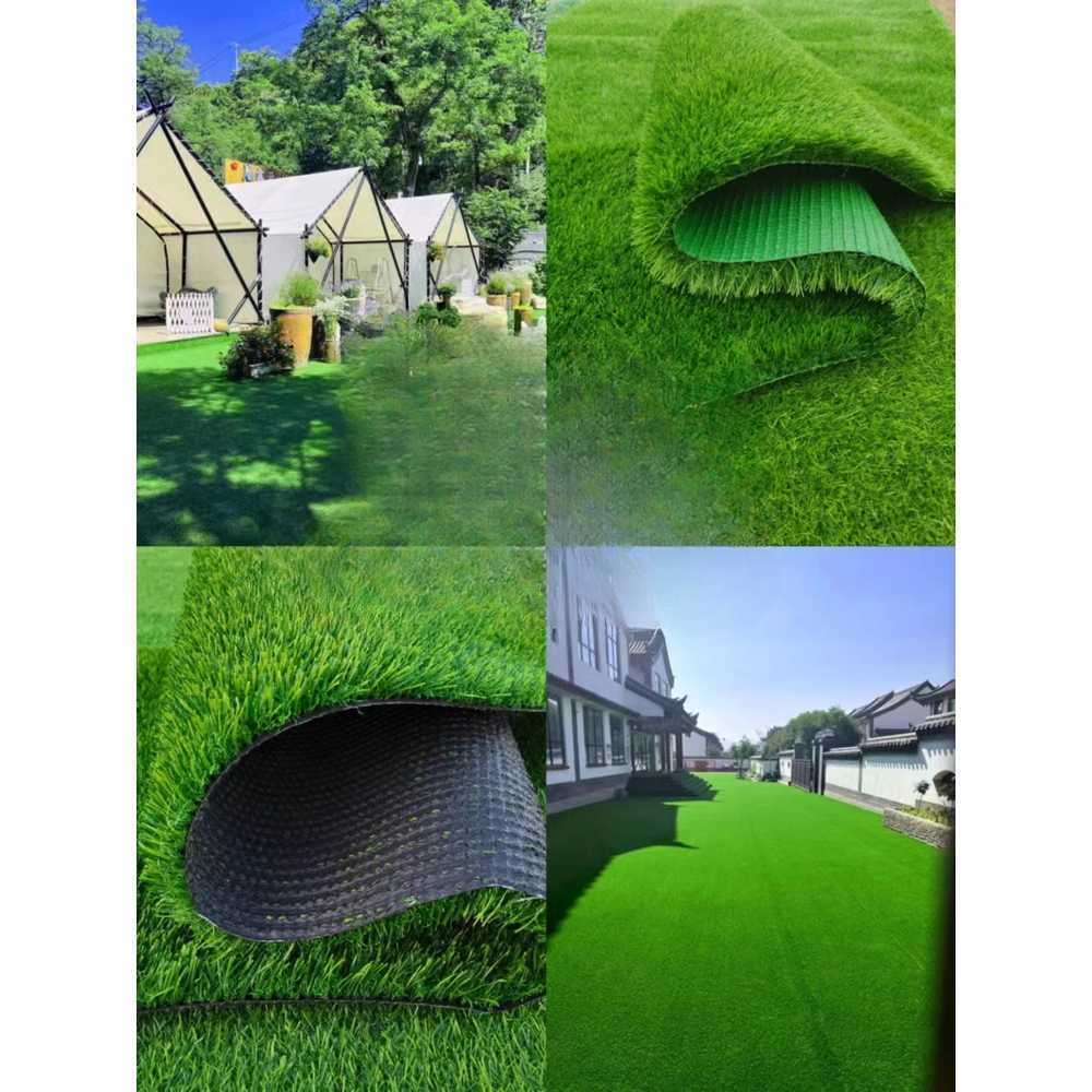 인조잔디 매트 베란다 테라스 조경 바닥 깔개 잔디 A형 2cm 잔디 (1.5m x 1m) - 상세 이미지 3