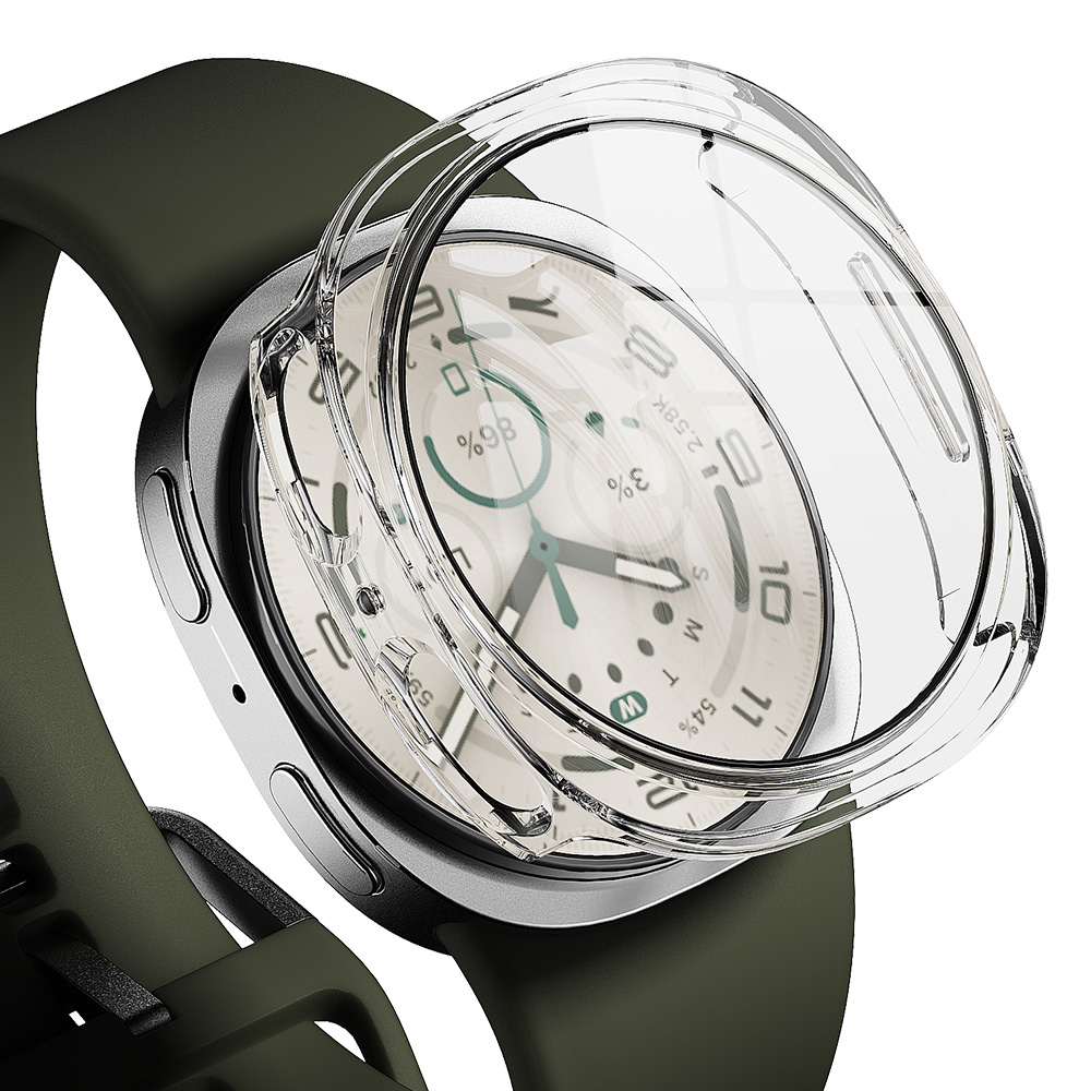 빅쏘 갤럭시워치8 케이스 강화유리 풀커버 레빅스킨 제품 이미지