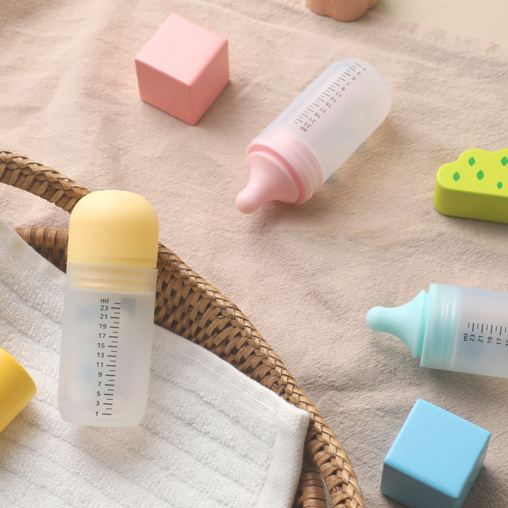 키즈텐 아기 신생아 반영구 실리콘 물약병 어린이 투약병 23ml, 3개 - 상세 이미지 4
