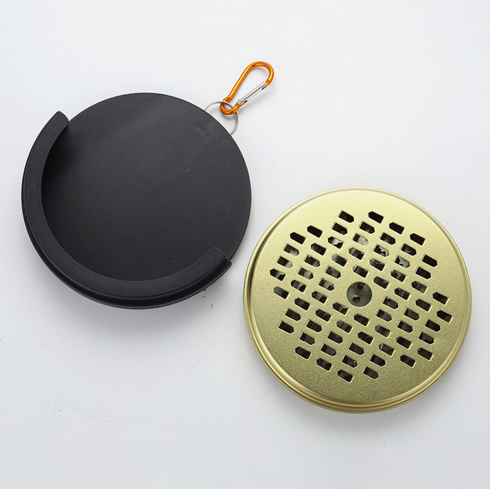 캠핑 모기향 케이스 휴대용 거치대 낚시 홀더 연소기 농업 걸이용 허리띠 모기퇴치