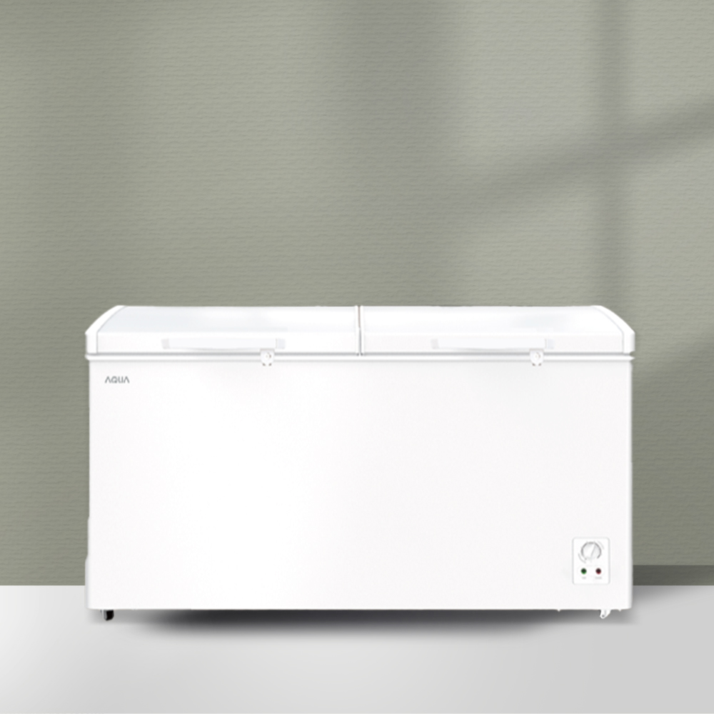 하이얼 아쿠아 뚜껑형 2도어 냉동고 방문설치 519L 냉장겸용 HUF195PDW