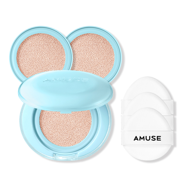 어뮤즈 에어리 포어 커버 쿠션 본품+리필2ea 15g SPF 50+