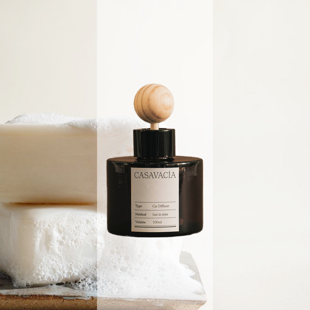 밀크머스크 밀크솝 차량용 방향제 차량 디퓨저 Eau de Parfum(25%) - 상품 이미지