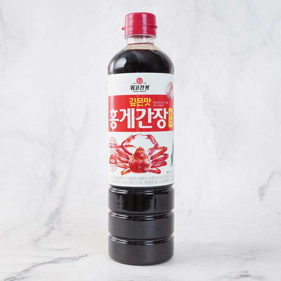 메가마트 몽고 홍게간장 900ml - 상품 이미지
