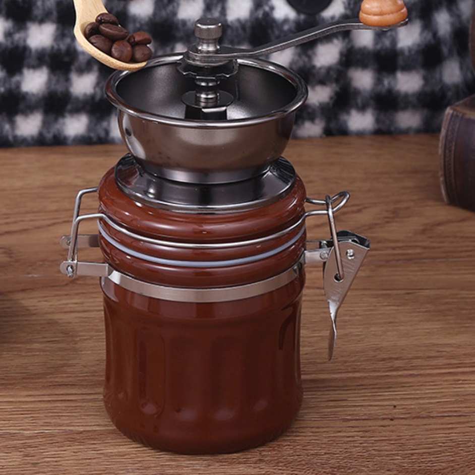 수동 핸드밀 커피 가는 기계 캠핑 그라인더 맷돌 커피 그라인더