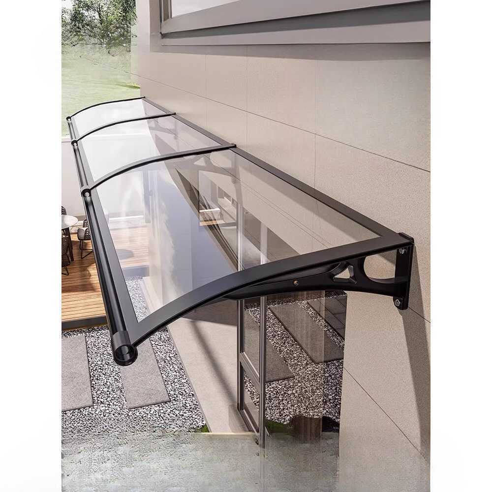 렉산 지붕 캐노피 창문 현관 차양 비가림 설치 자재 60x80cm - 상품 이미지