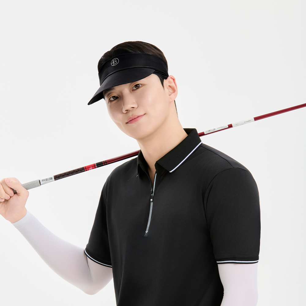 아이스 썬캡 골프 머리안눌리는모자 경량 선캡 테니스 러닝  여행용 여름  산책 냉감 - 상세 이미지 4