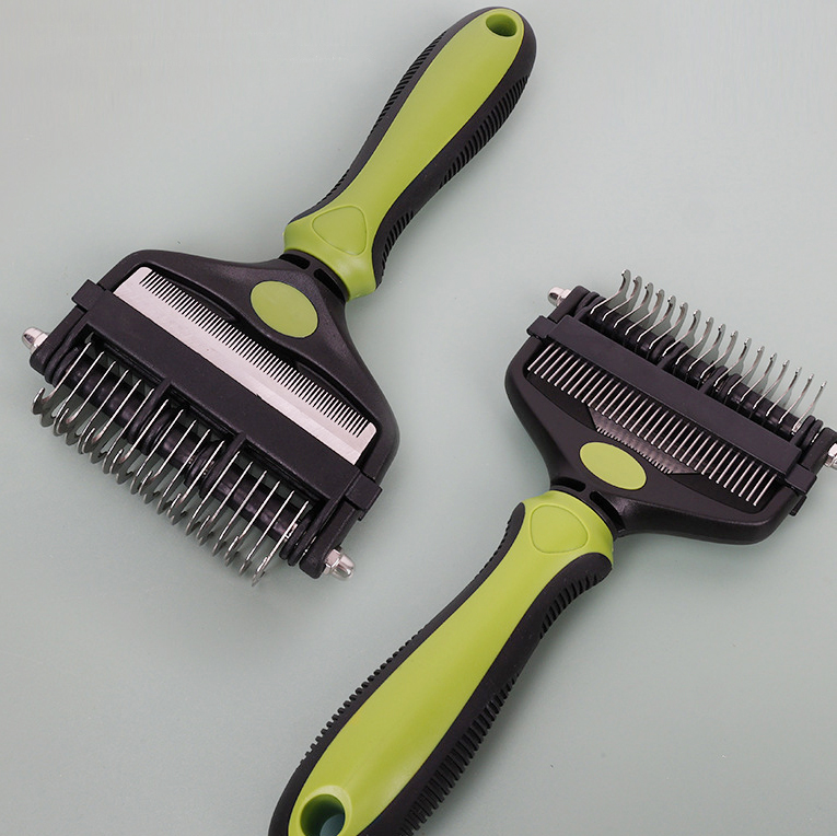 쭈쭈야 강아지빗 고양이 올케어 털갈이 빗 죽은털 엉킨털 헤어볼 디매팅 일자 브러쉬 대형견