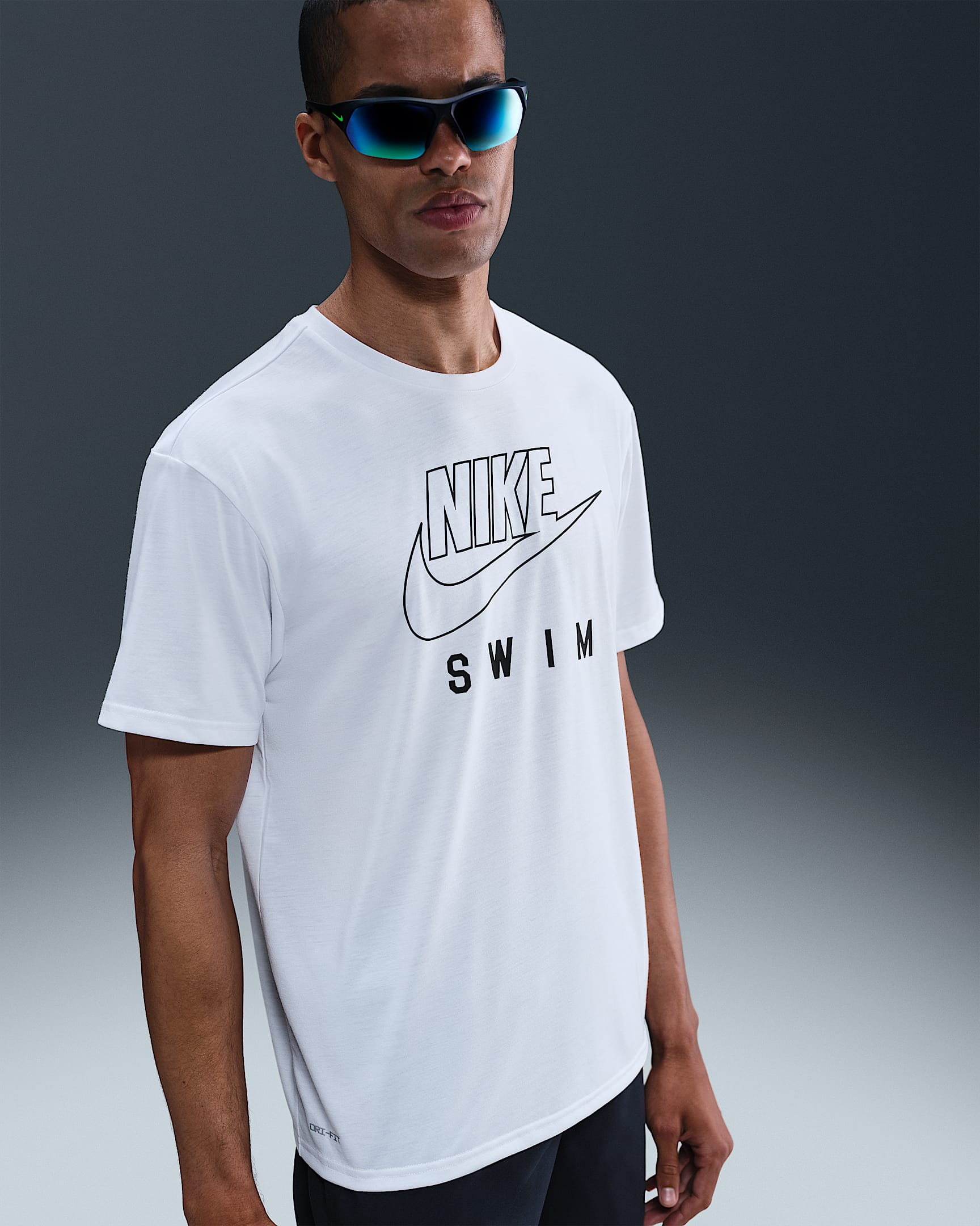 나이키스윔 Swoosh Hydroguard Men's Top 이미지 8