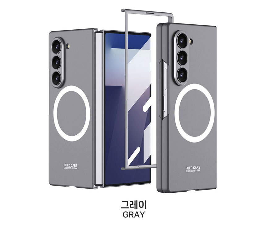 갤럭시 Z 폴드7 맥세이프 강화유리 케이스 - 상세 이미지 5