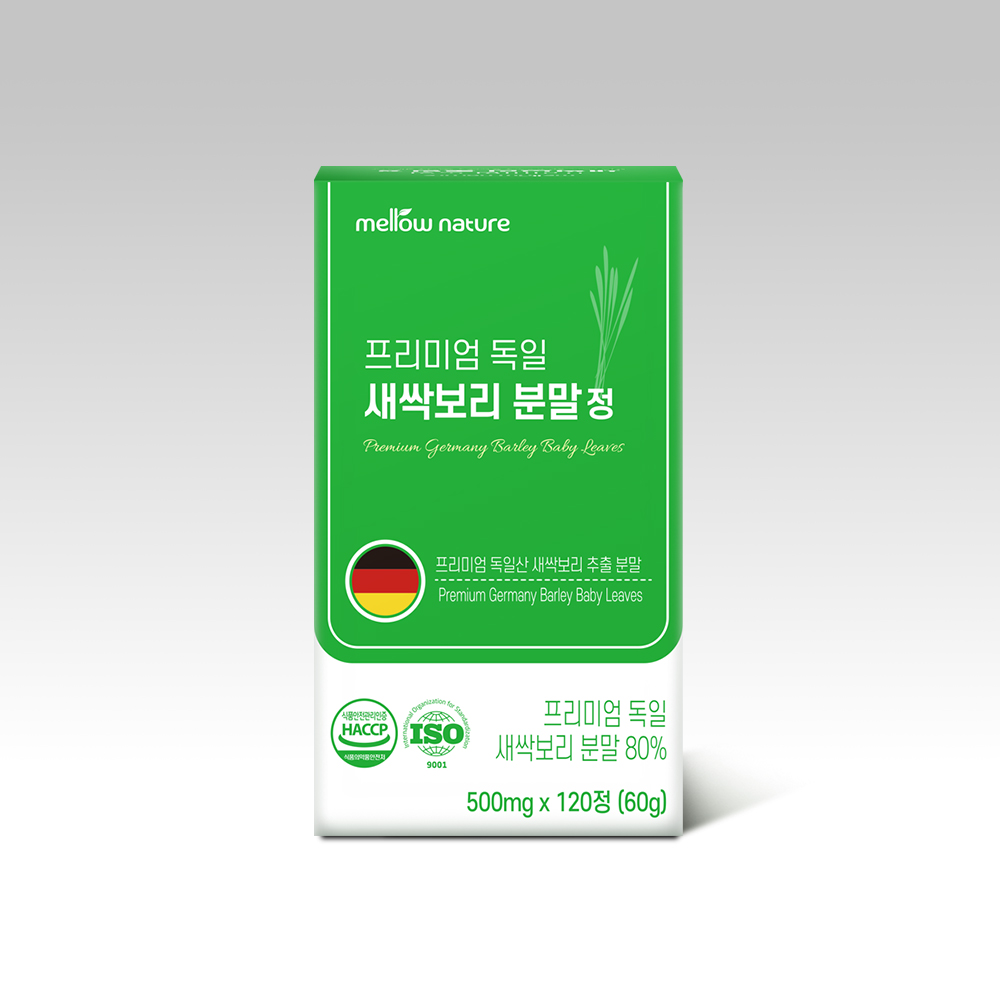 멜로우네이쳐 독일산 프리미엄 새싹보리 정 120정, 1개
