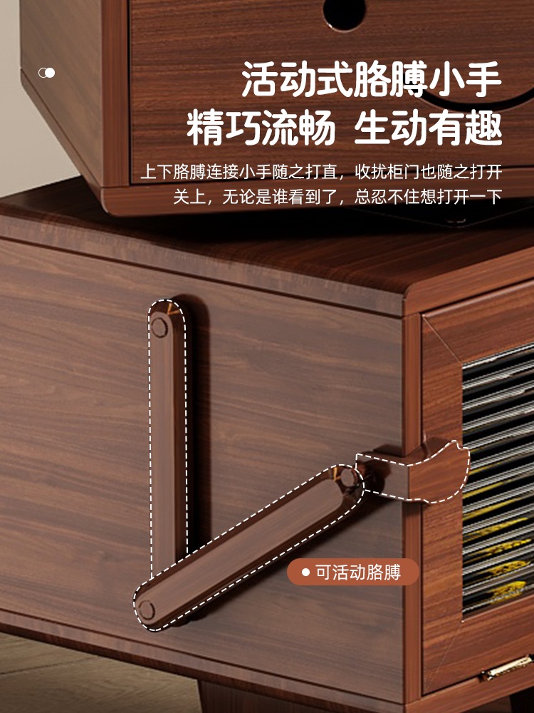 디자인 협탁 로봇 수납장 슬림장 거실 캐비닛 - 상세 이미지 4
