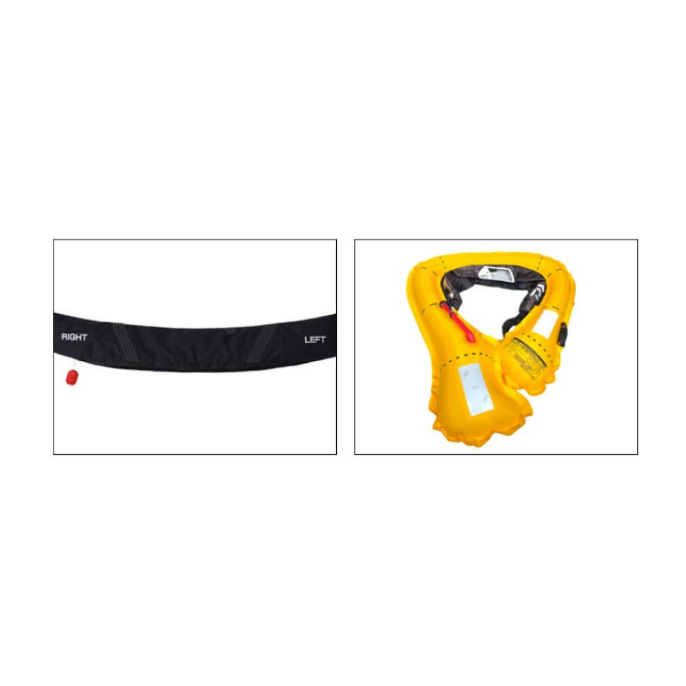 다이와 DF-9405 허리 팽창구명복 선상 보트 구명조끼 레드, FREE(One size) - 상세 이미지 2