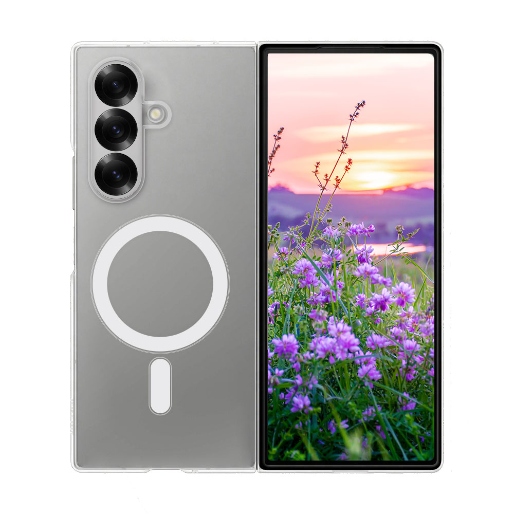 르메이어 맥세이프 케이스 인사이드 마그네틱 투명, 갤럭시Z 폴드7