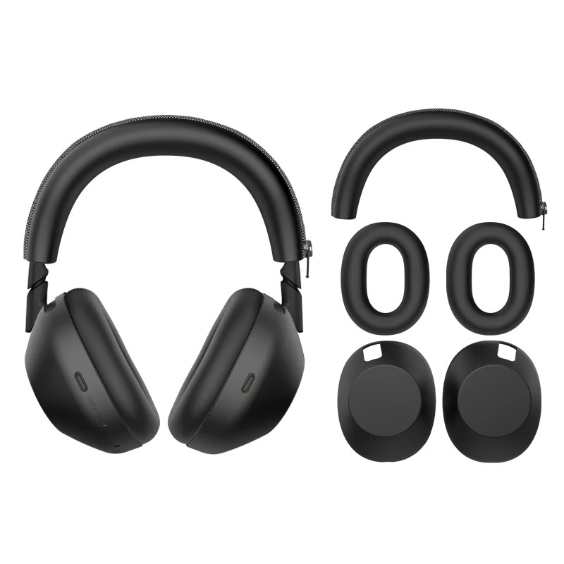 (호환) 소니 WH-1000XM6 실리콘 케이스 커버 5종set 헤드 이어패드 보호 - 상세 이미지 2