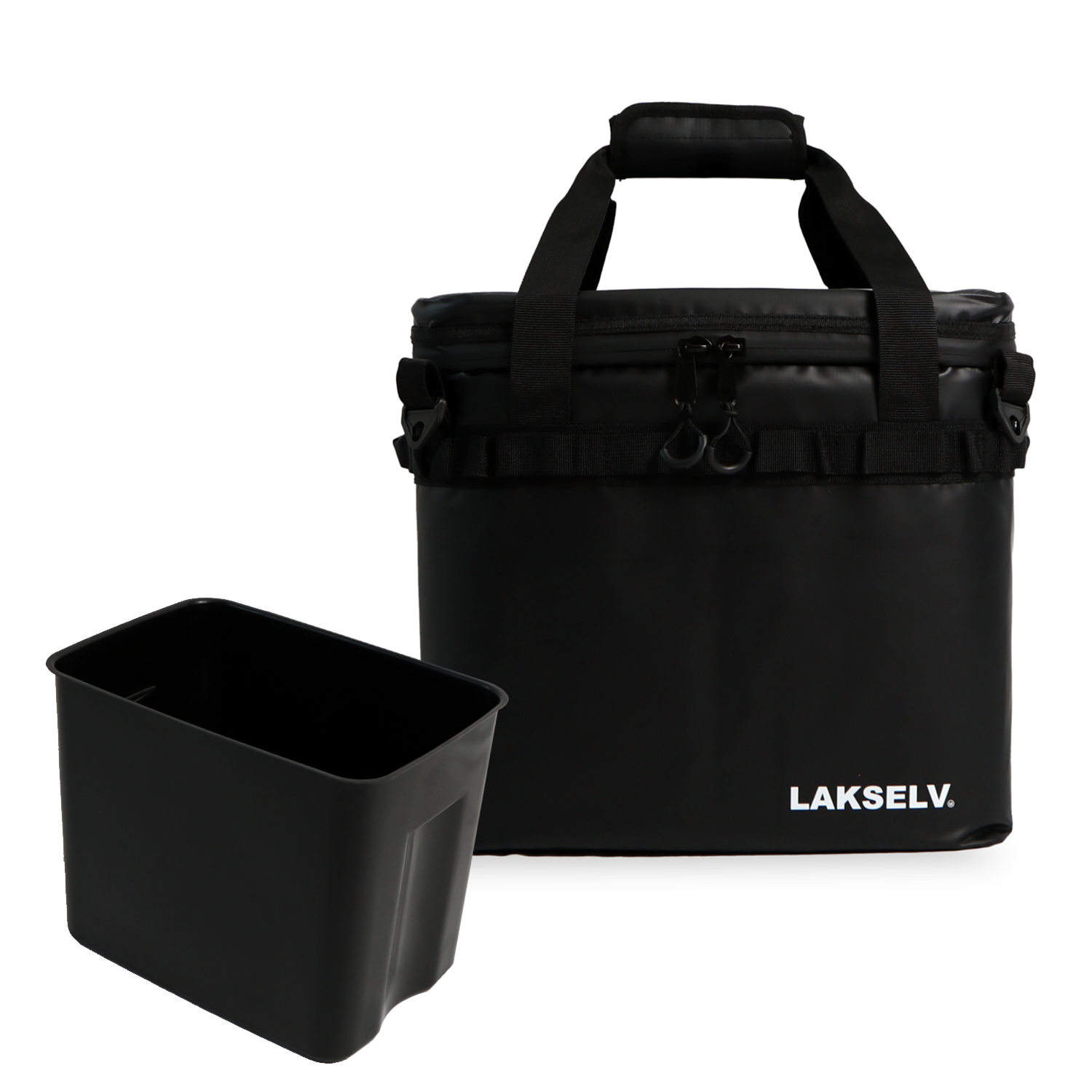 락셀 소프트쿨러 보냉 백 가방 35L 매트블랙