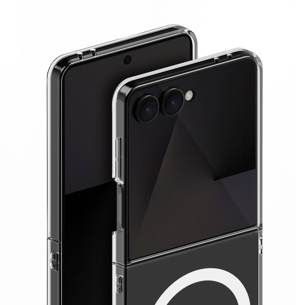[초강력 자석] Z플립7 맥세이프 케이스 갤럭시 투명 슬림 FOLD 제트 지플립7 케이스 - 상세 이미지 5