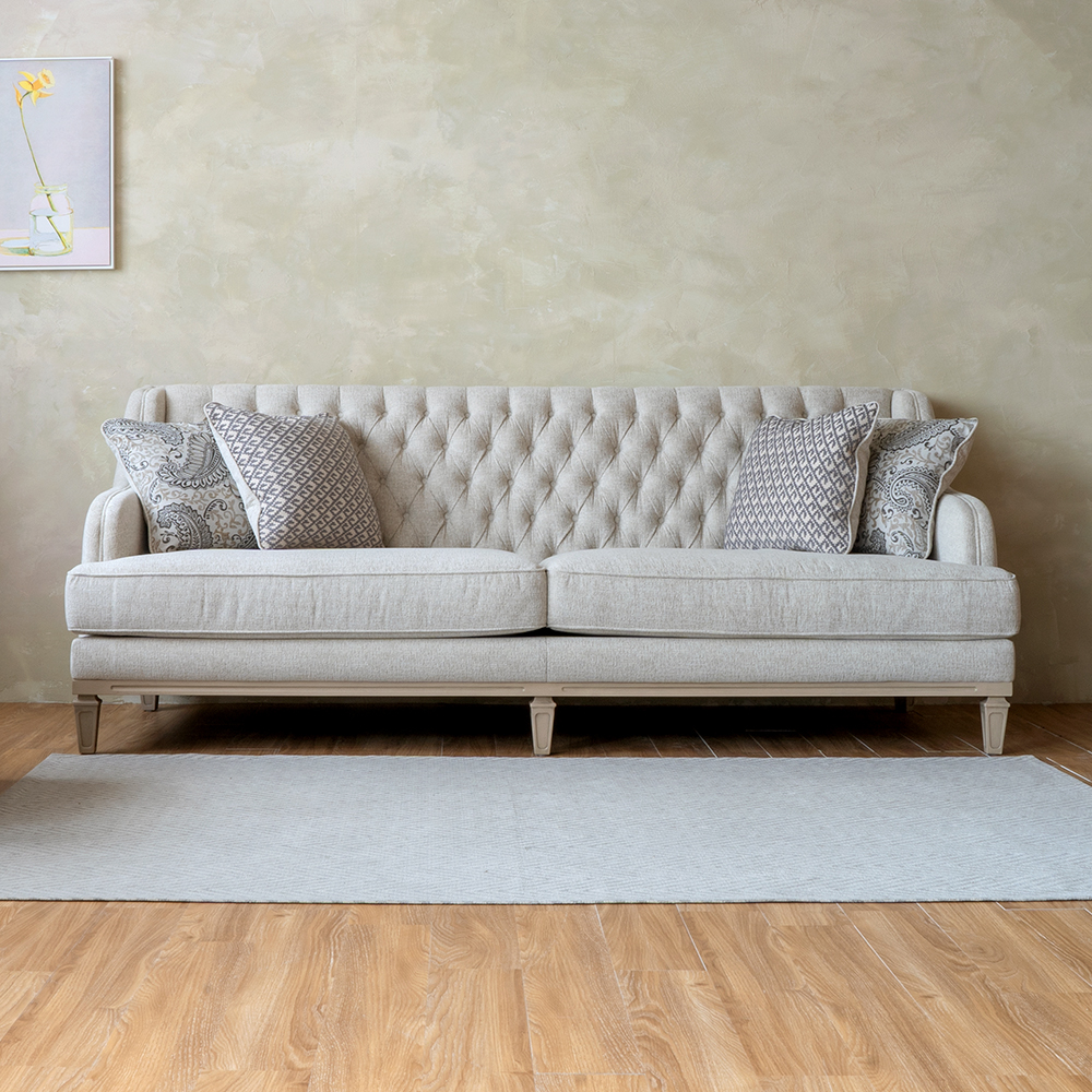 아나스 프렌치 엔틱 소파 1인용 3인용 패브릭 소파