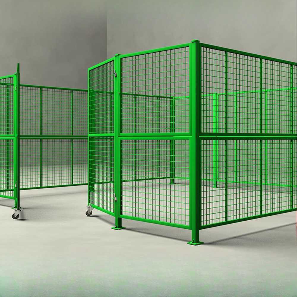 농장용 펜스 대문 철제 출입문 공장 외부 게이트 1.2m x 1m (펜스+기둥) - 상세 이미지 3