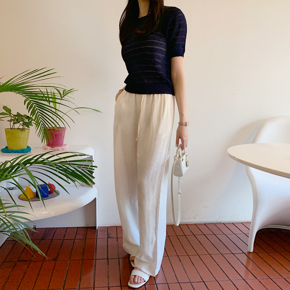 버니스 와이드 슬랙스 - 상세 이미지 2