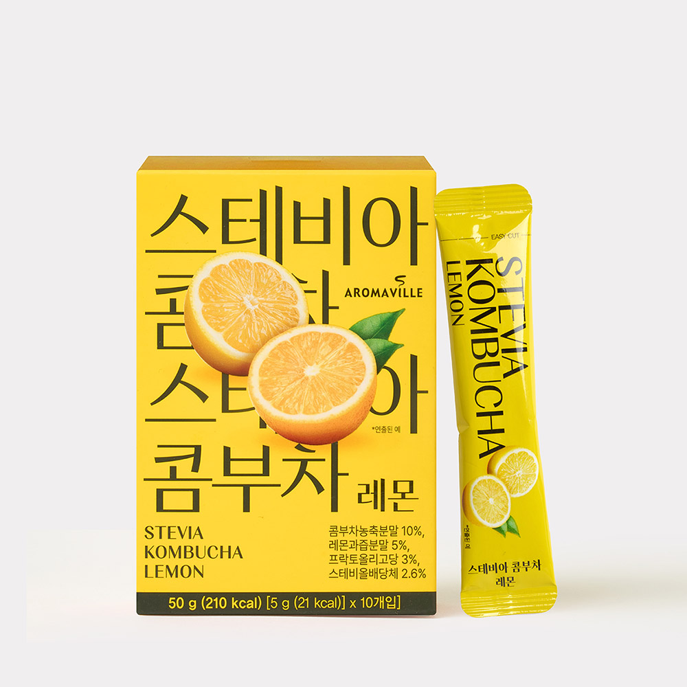 아로마빌 스테비아 콤부차 딸기키위, 10개입, 1개 - 상세 이미지 5