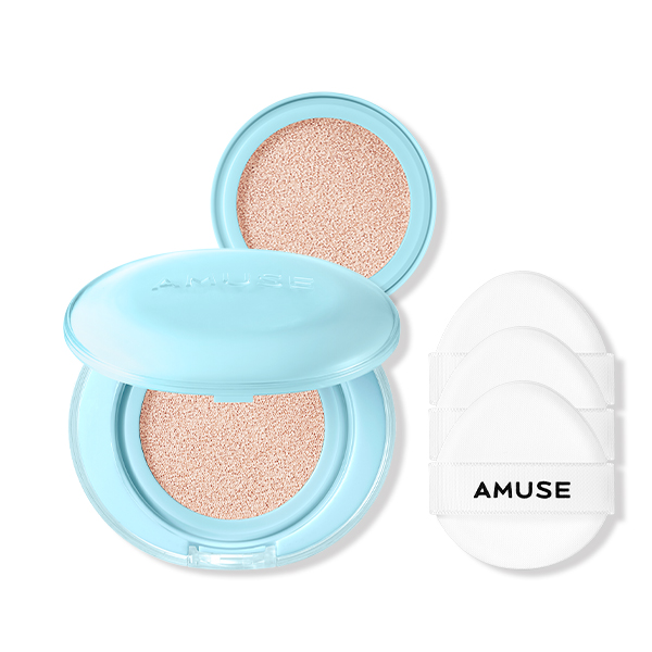 어뮤즈 에어리 포어 커버 쿠션 본품+리필 15g SPF 50+