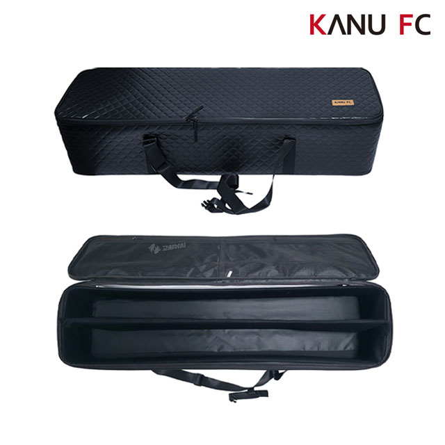 카누 민물 짬가방 KJ-250 짬낚시 가방 블랙 퀄팅 - 상세 이미지 3